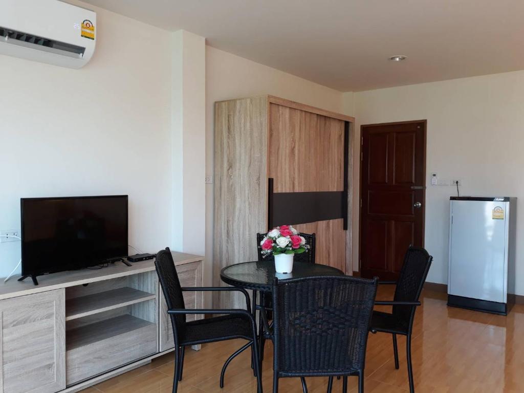 Kuchyň nebo kuchyňský kout v ubytování Uncle House Krabi