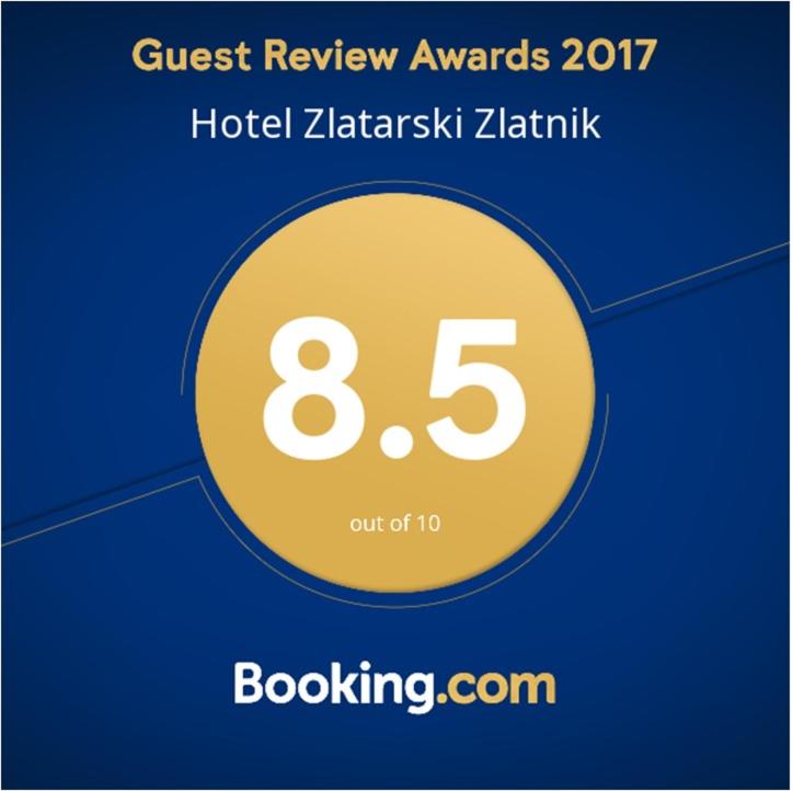 Certifikát, hodnocení, plakát nebo jiný dokument vystavený v ubytování Hotel Zlatarski Zlatnik