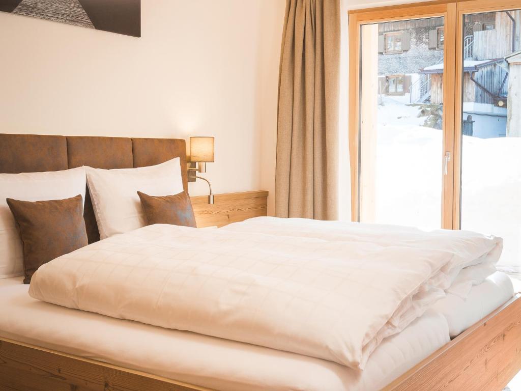 Postelja oz. postelje v sobi nastanitve Chavida Chalets
