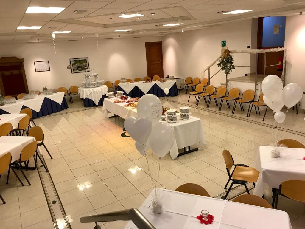 Posezení v ubytování Hotel Ristorante Combolo