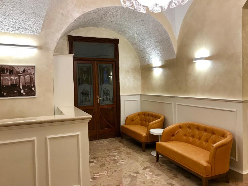 Posezení v ubytování Hotel Ristorante Combolo