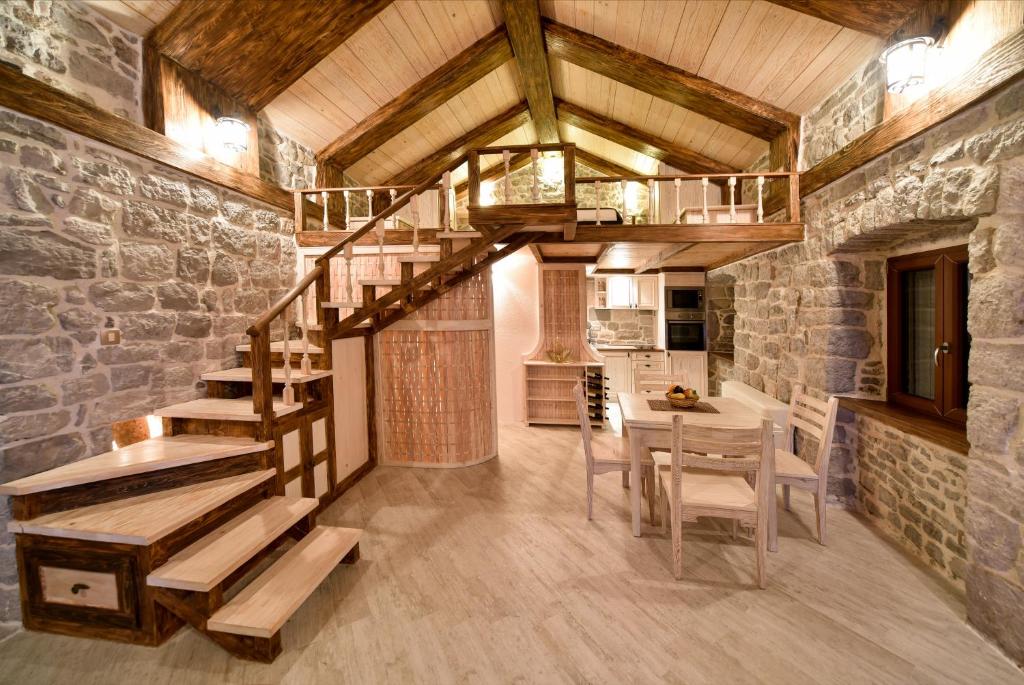 Kuchyň nebo kuchyňský kout v ubytování Villa Dub
