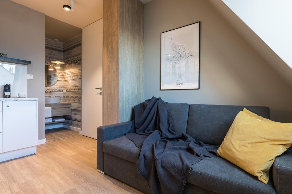 Posedenie v ubytovaní Tartaczna Street Apartment