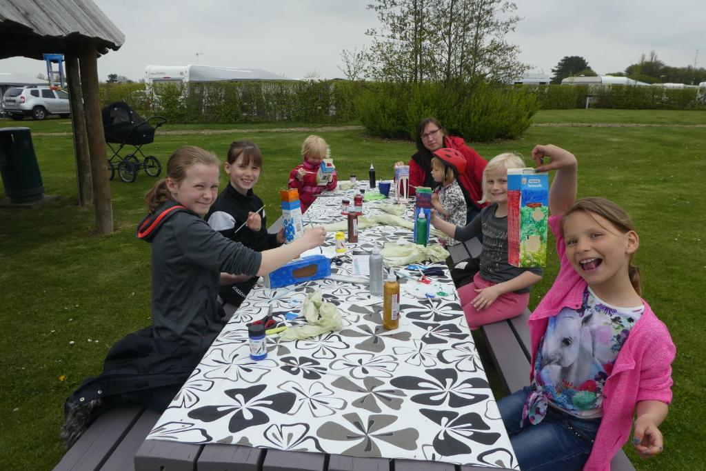 Děti v ubytování Nakskov Fjord Camping & Cottages