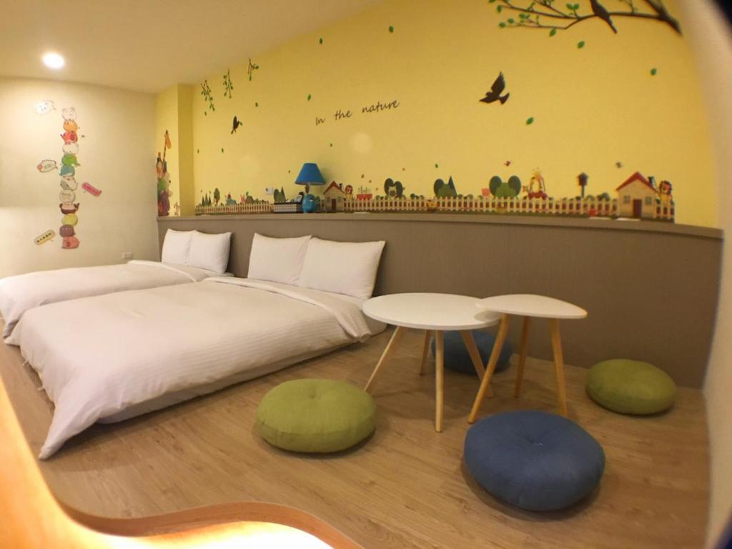 Postel nebo postele na pokoji v ubytování Mulin B&B