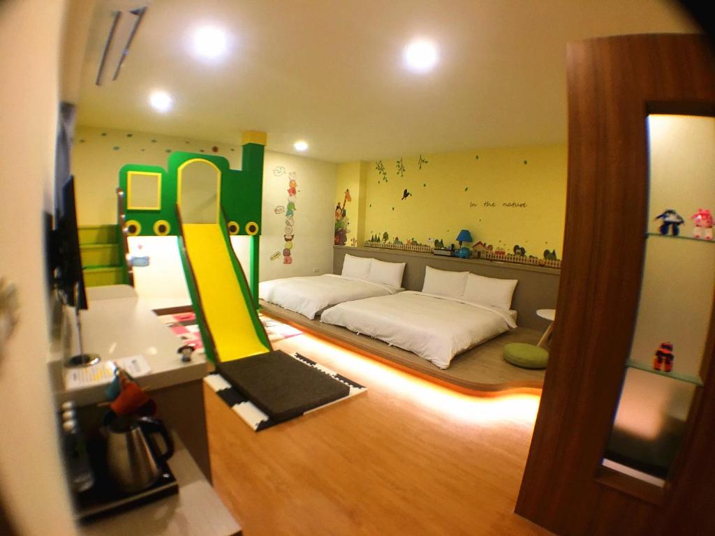 Postel nebo postele na pokoji v ubytování Mulin B&B