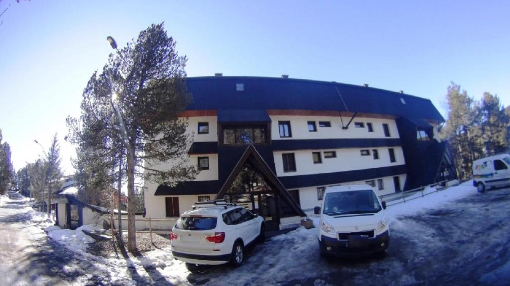 Résidence Le Parc v zimě