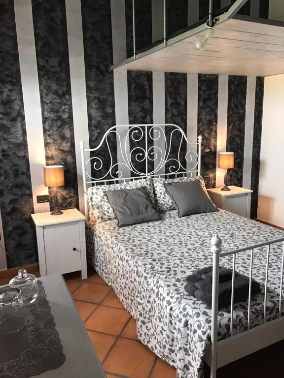 Posezení v ubytování B&B Il Martin Pescatore