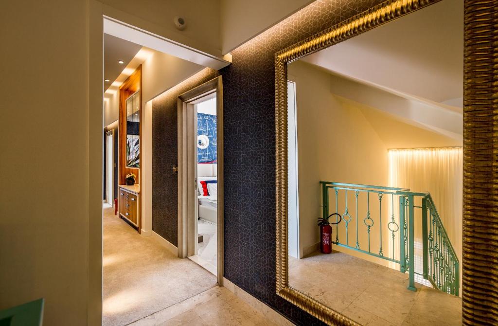 Postel nebo postele na pokoji v ubytování Apartments Master 5