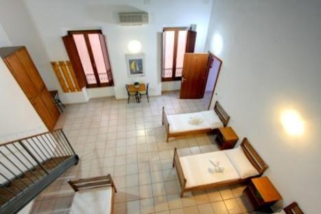 Posezení v ubytování Hostel Marina