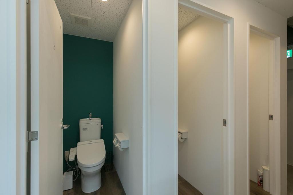 Koupelna v ubytování hostel DEN