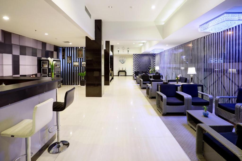 Posezení v ubytování Hotel Neo Palma Palangkaraya by ASTON