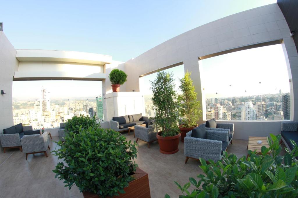Posezení v ubytování Citea Apart Hotel
