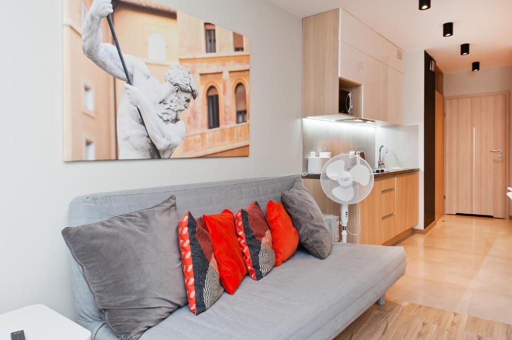 Kuchyňa alebo kuchynka v ubytovaní Olimp Apartments