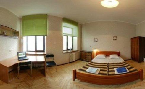 Postel nebo postele na pokoji v ubytování Yaroslav Hostel