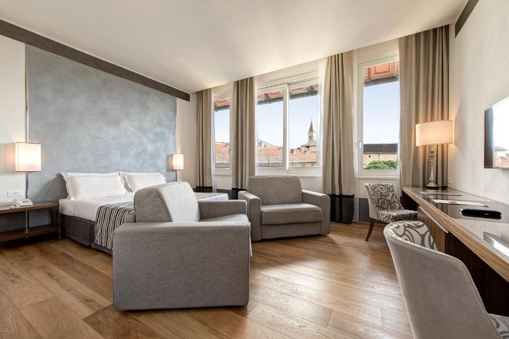 Posezení v ubytování Hotel Orto de' Medici