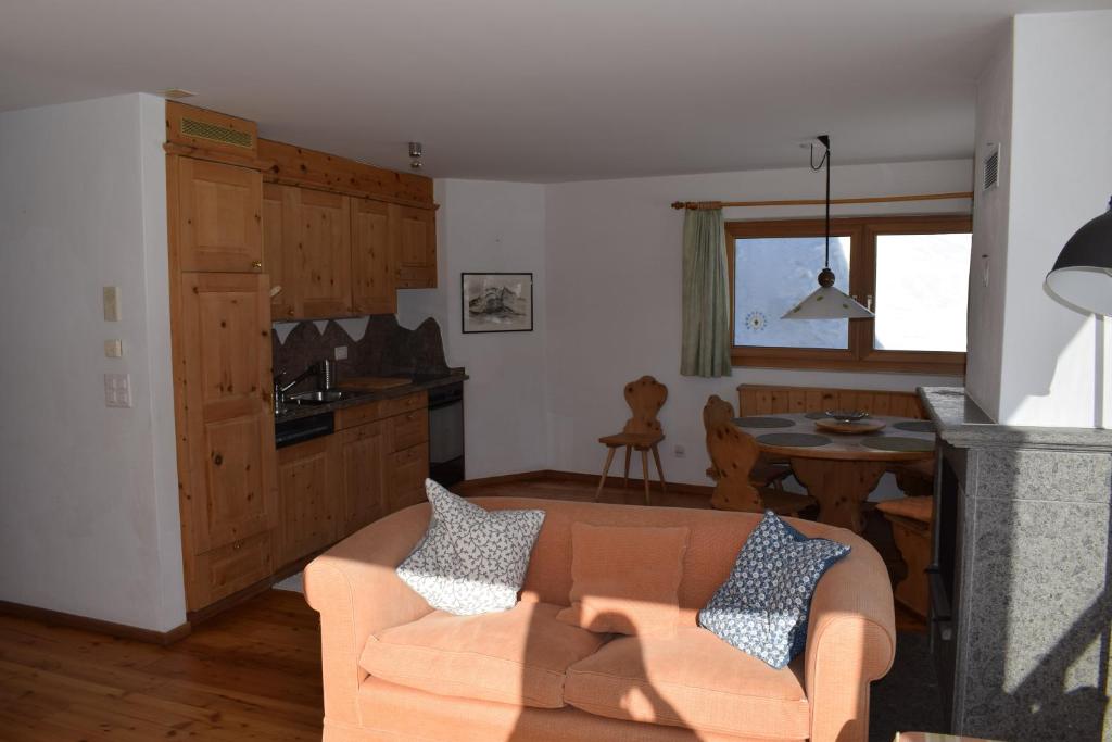 Kuchyň nebo kuchyňský kout v ubytování Residence Miragolf