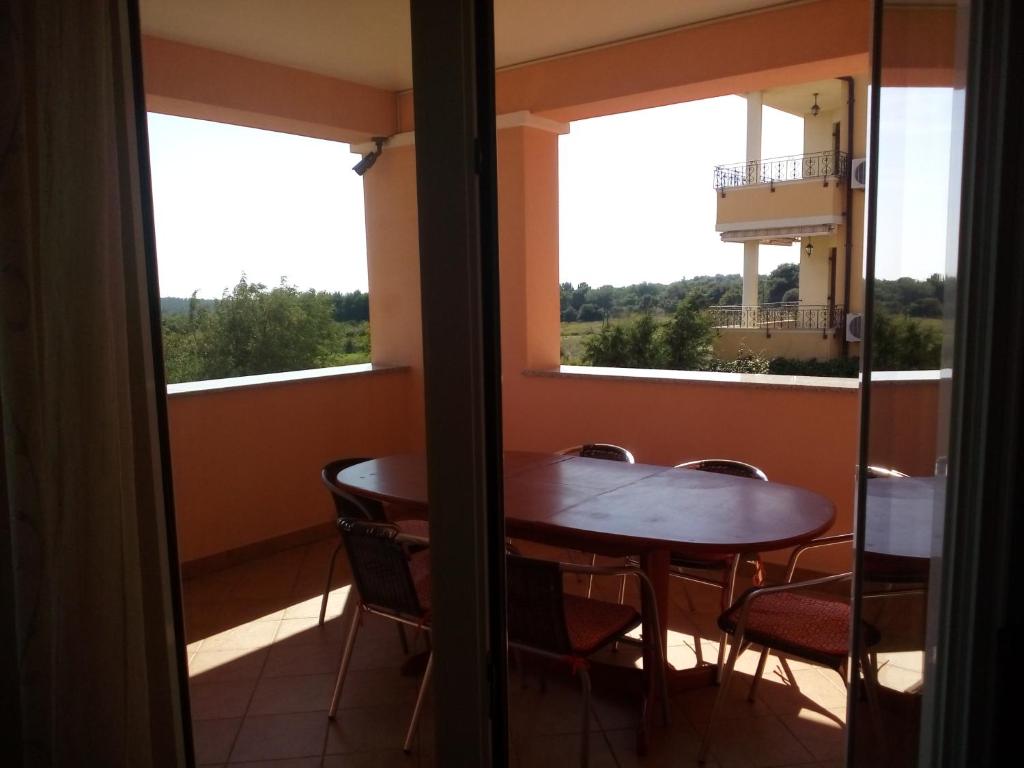 Balkón nebo terasa v ubytování Apartments Villa Fernetich