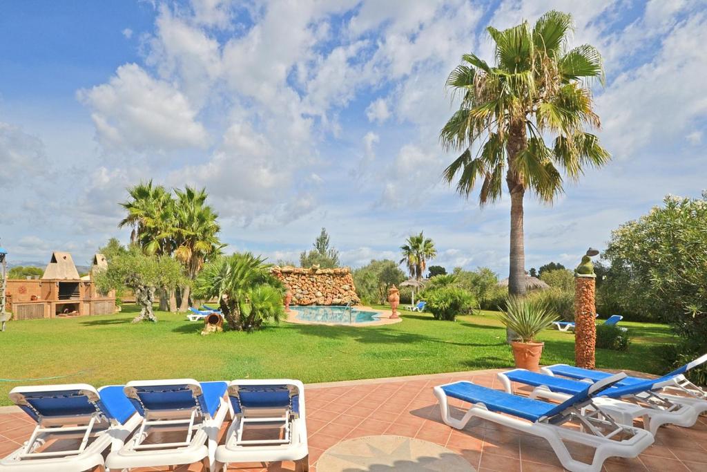 Zahrada ubytování Villa Gamundi