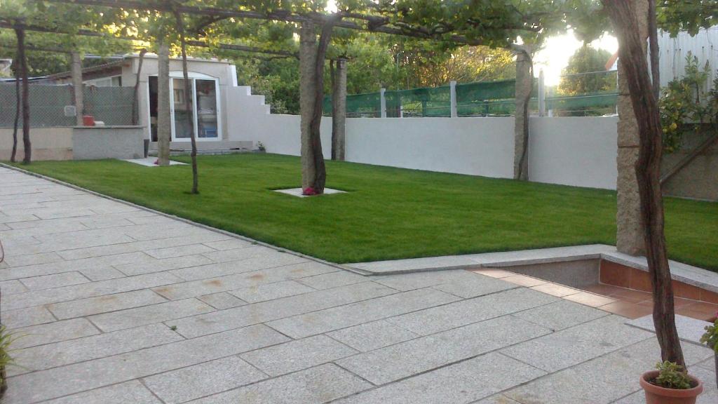 Zahrada ubytování Desconectaengalicia Casa Portonovo