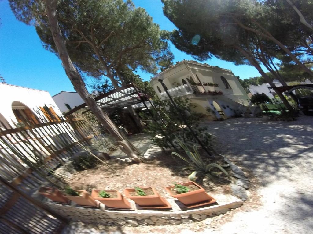 Ogród w obiekcie Villa sul porto