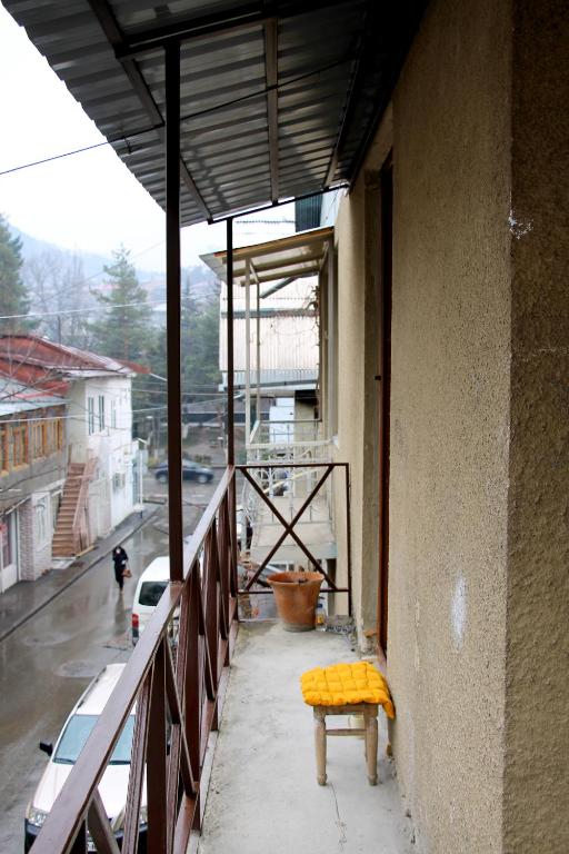Balkón nebo terasa v ubytování EL-MI