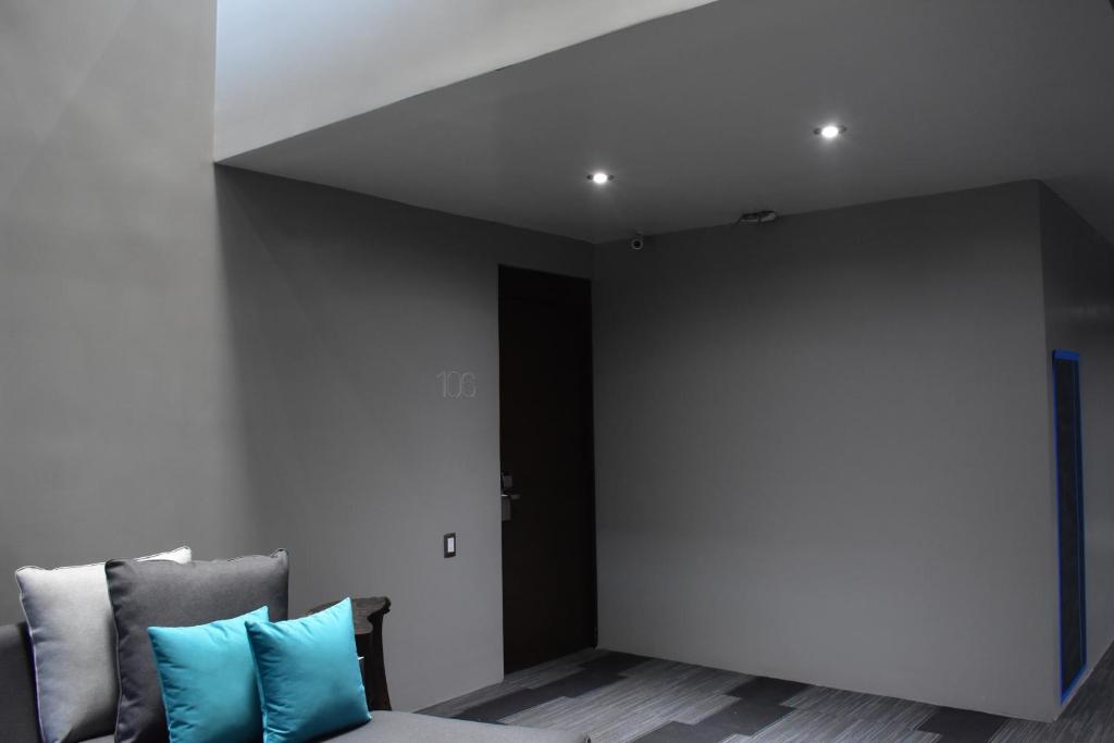 Posezení v ubytování ESDUMA HK HOTEL Pachuca