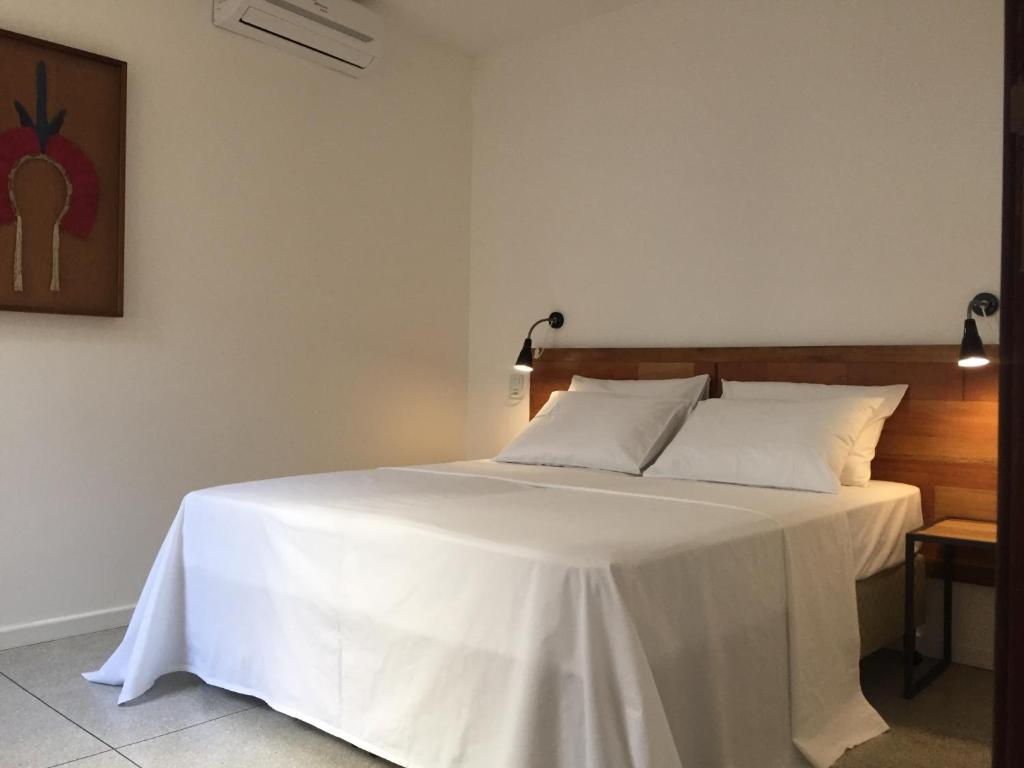 Postel nebo postele na pokoji v ubytování Viver Bahia Pousada