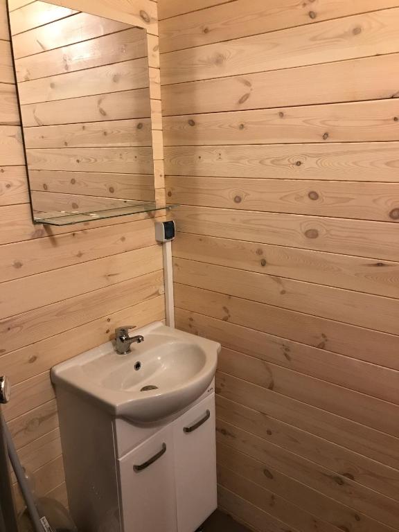 Koupelna v ubytování Morskieustronie