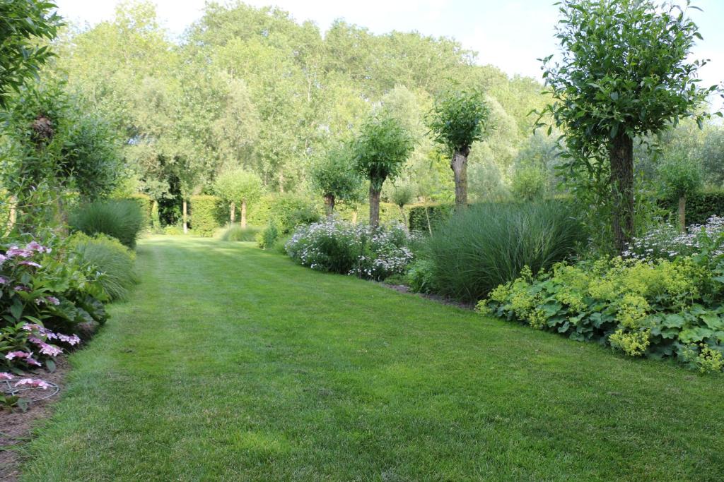 Zahrada ubytování B&B Pronkenburg
