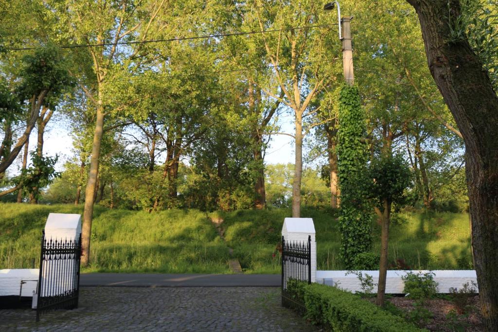 Zahrada ubytování B&B Pronkenburg