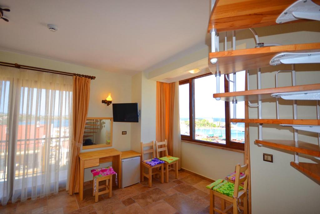 Μια τηλεόραση ή/και κέντρο ψυχαγωγίας στο Doada Hotel