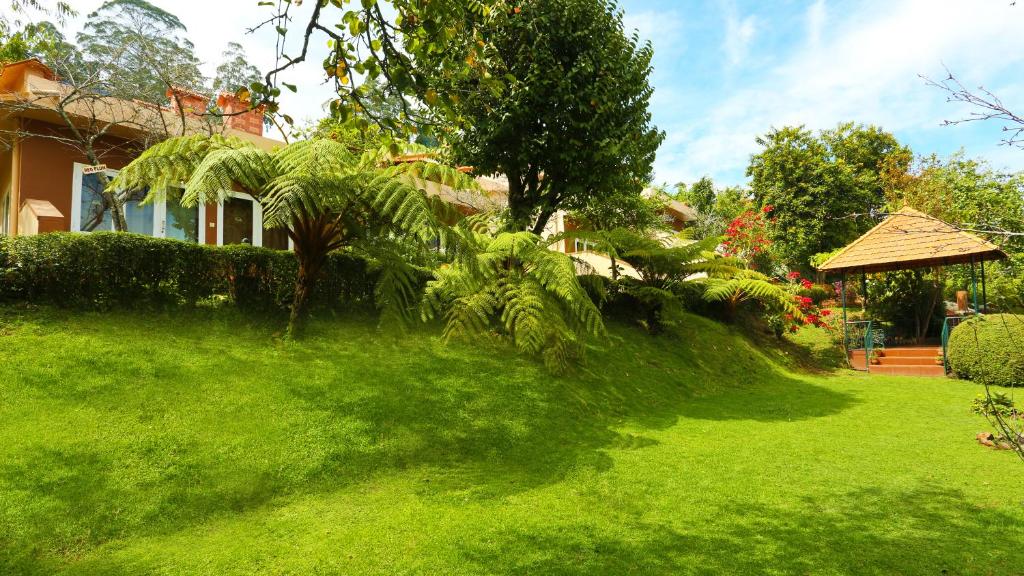 Zahrada ubytování Kodai Resort Hotel, Kodaikanal