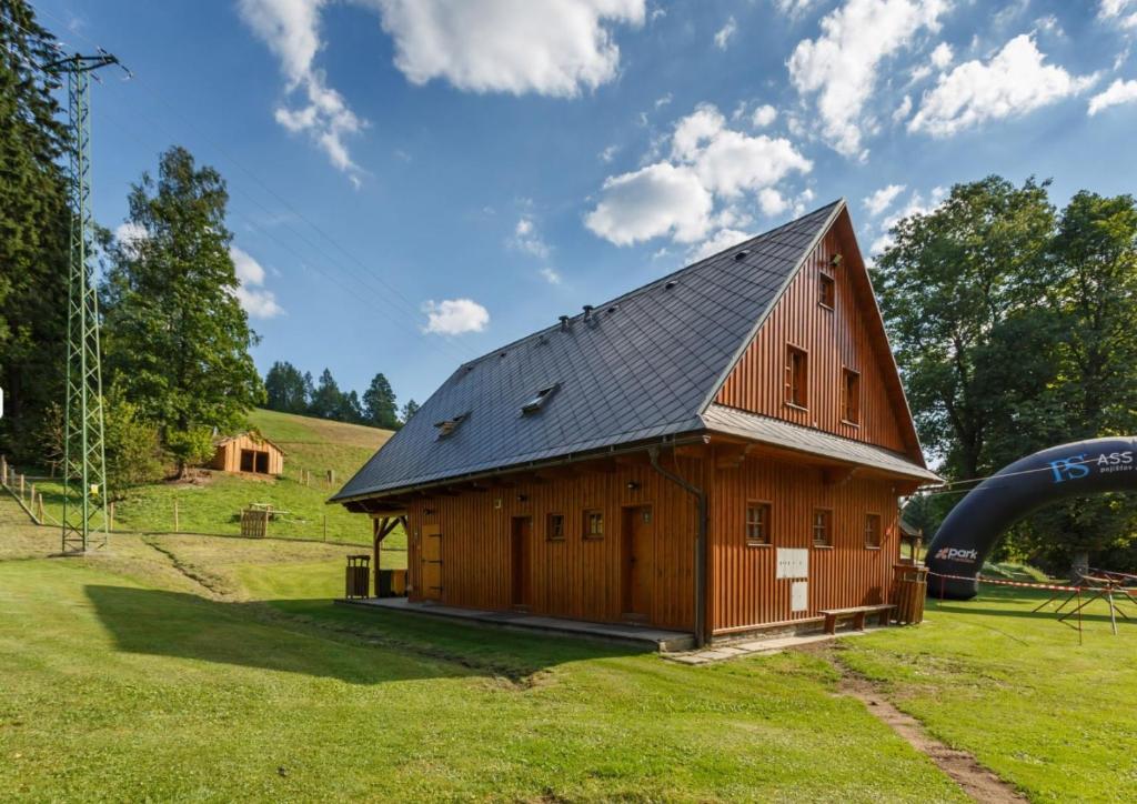Zahrada ubytování X-Park Františkov