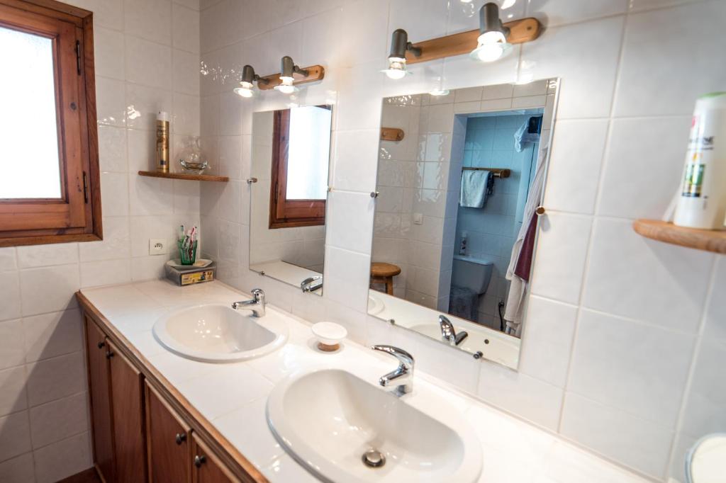 Koupelna v ubytování Xalet Riba - hut 8077