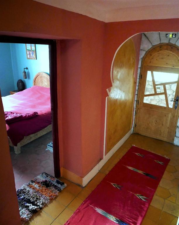 Postel nebo postele na pokoji v ubytování Zaratoustra
