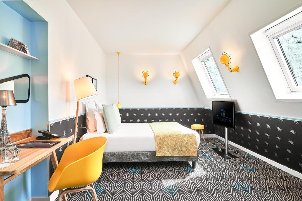 Posezení v ubytování Hôtel Augustin - Astotel