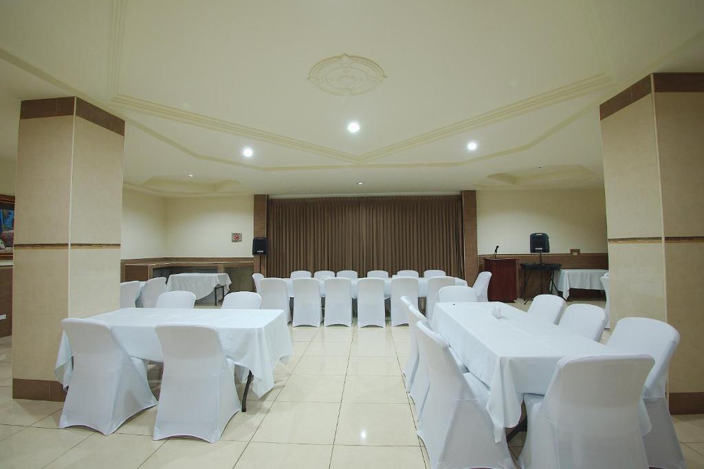 Istumisnurk majutusasutuses Hotel Castilla