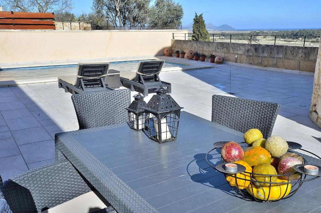 Balkón nebo terasa v ubytování 021 Villa Sa Riba ETV7327 by Mallorca Charme