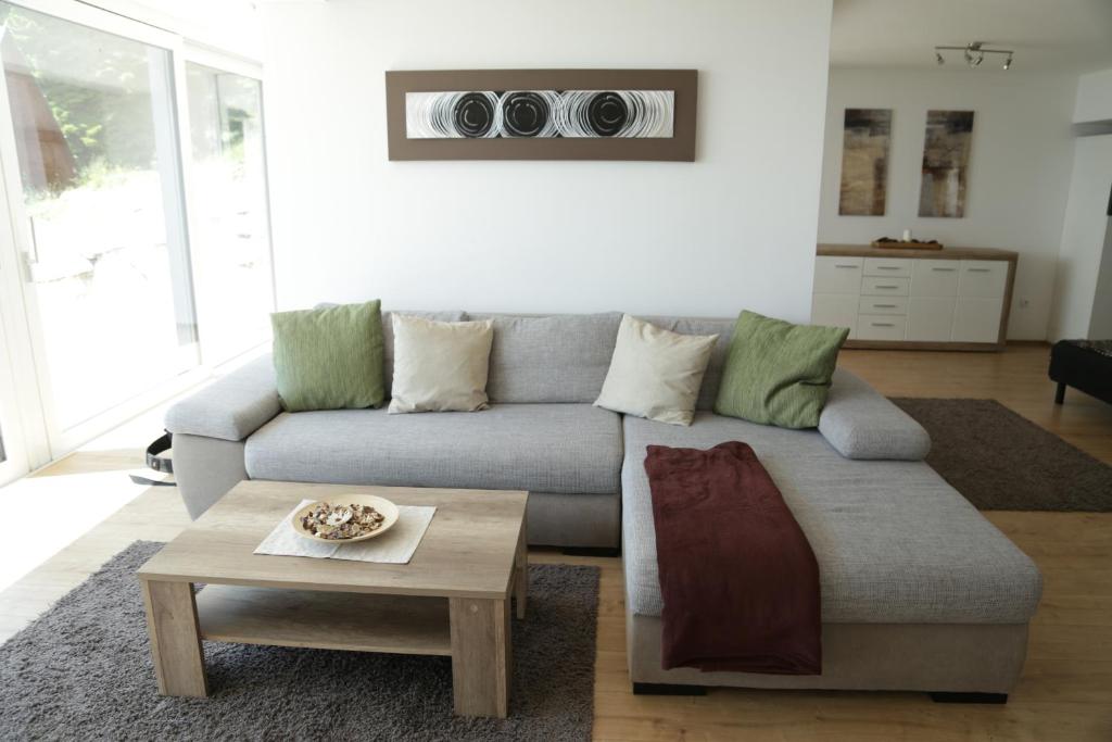 A seating area at Gerlitzenzeit