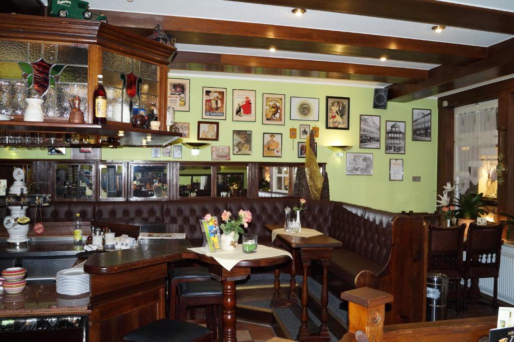 Lounge nebo bar v ubytování Ratsstübchen