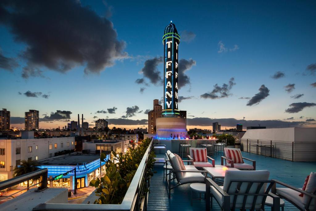 Bazén v ubytování The Tony Hotel South Beach nebo v jeho okolí
