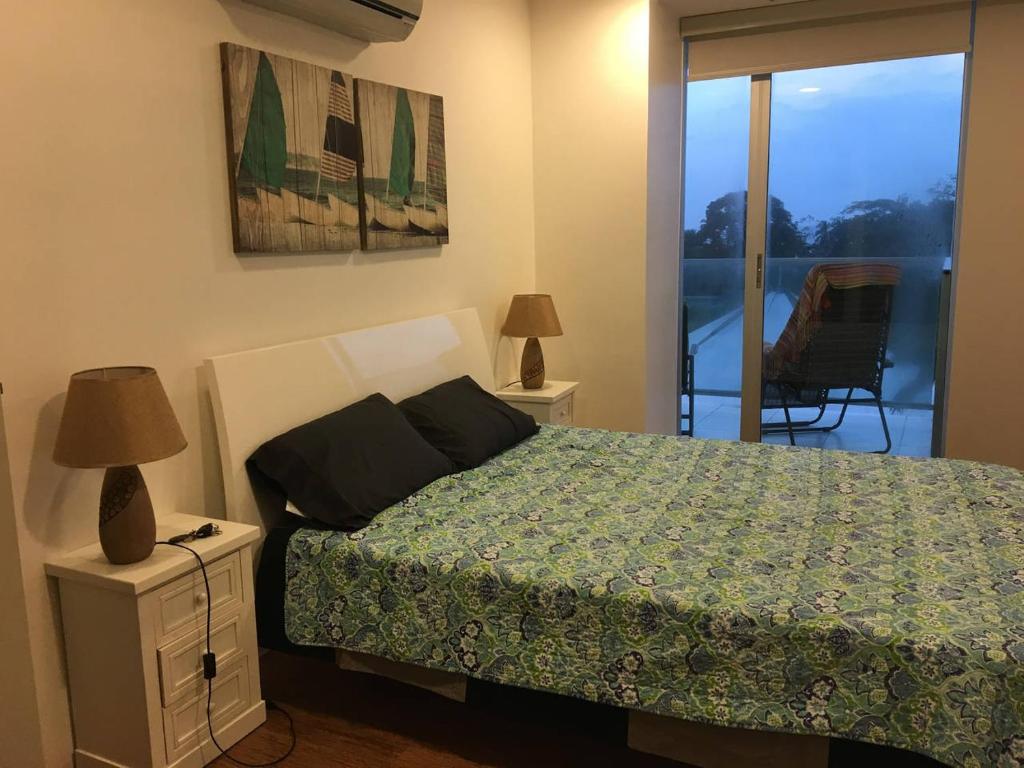 מיטה או מיטות בחדר ב-Apartment Bala Beach