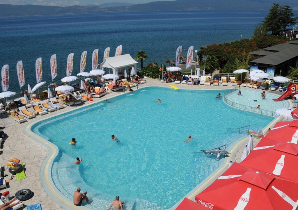 Bazén v ubytování Hotel Granit nebo v jeho okolí