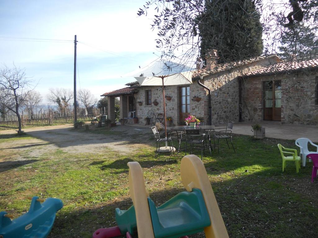 A garden outside Antico Podere la Martinella