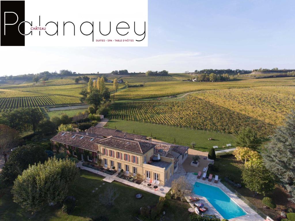 A bird's-eye view of Chateau du Palanquey & SPA