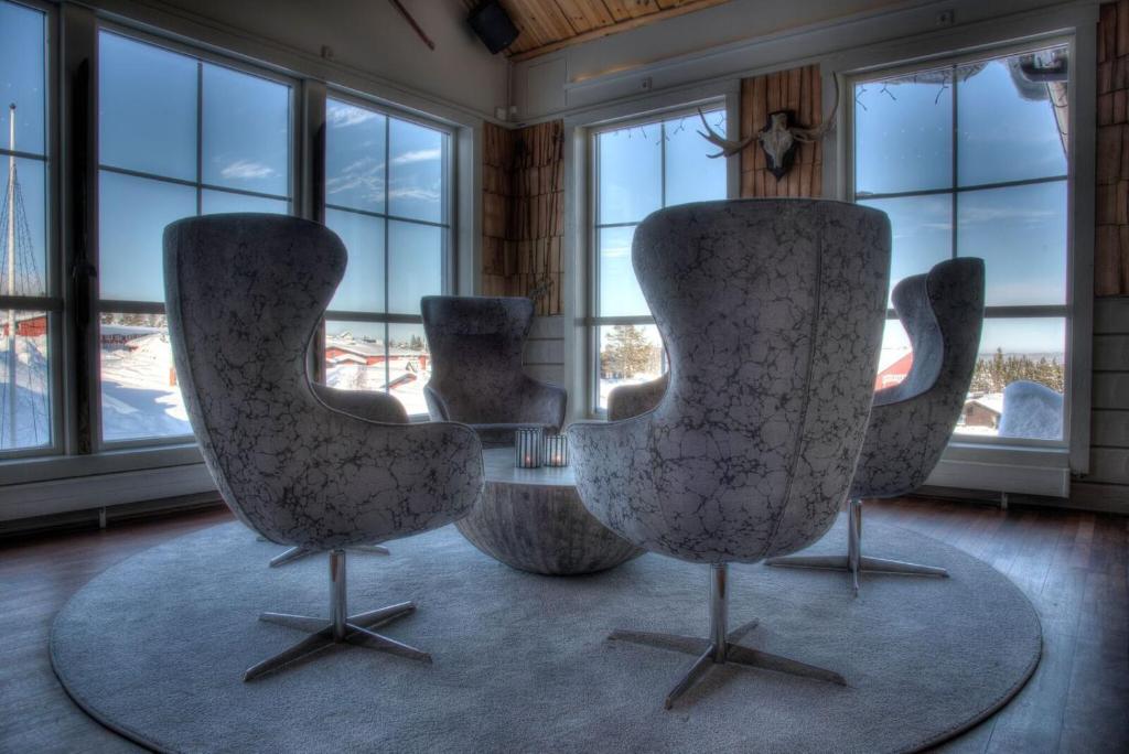 Гостиная зона в Hotel Bügelhof