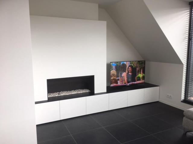 TV a/nebo společenská místnost v ubytování Soetkin
