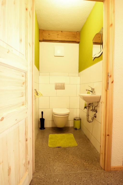 Koupelna v ubytování Appartement Almzeit mit Infrarotkabine