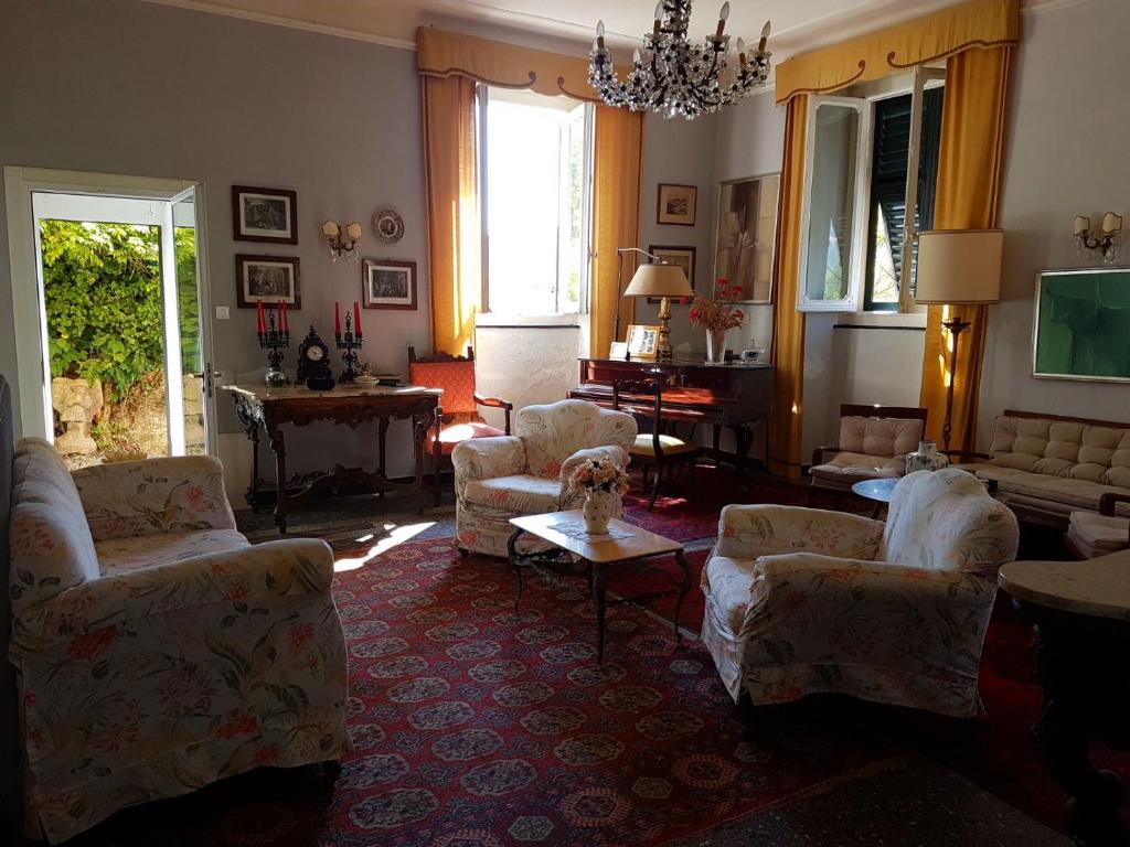 Posezení v ubytování B&B Casa Del Priore